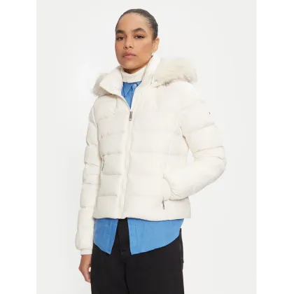 Zdjęcie Tommy Hilfiger Kurtka puchowa WW0WW43520 Écru Regular Fit