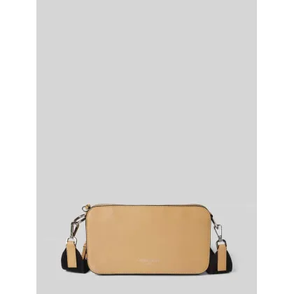 Zdjęcie Torebka skórzana z nadrukiem z logo model ‘Clarice’