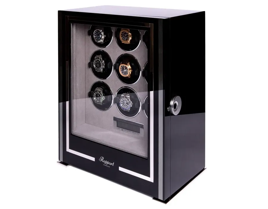 obrazek 3 Elegancka nawijarka na dziewięć zegarków o nowoczesnym designie