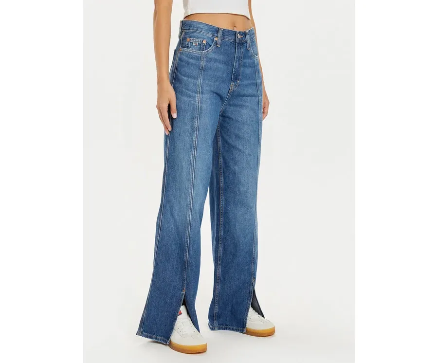 obrazek 1 Tommy Jeans Jeansy Claire DW0DW19609 Niebieski Wide Leg