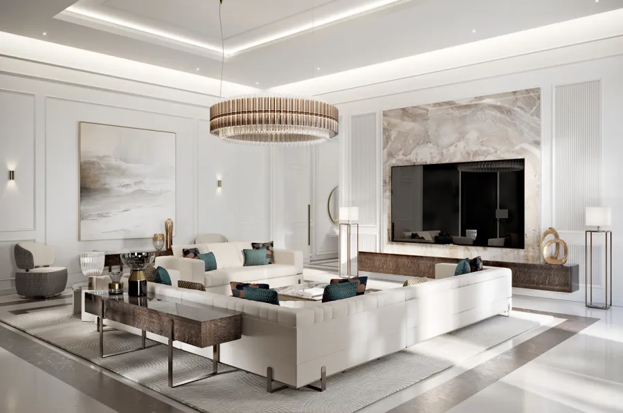 obrazek 3 Prestiżowa modernistyczna włoska lampa podłogowa - do salonu