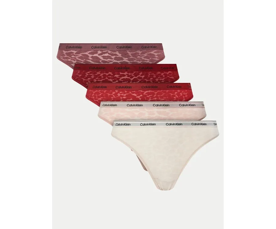 obrazek 1 Calvin Klein Underwear Komplet 5 par fig klasycznych 000QD5253E Kolorowy