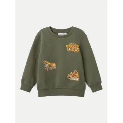 Zdjęcie NAME IT Bluza 13233682 Zielony Regular Fit
