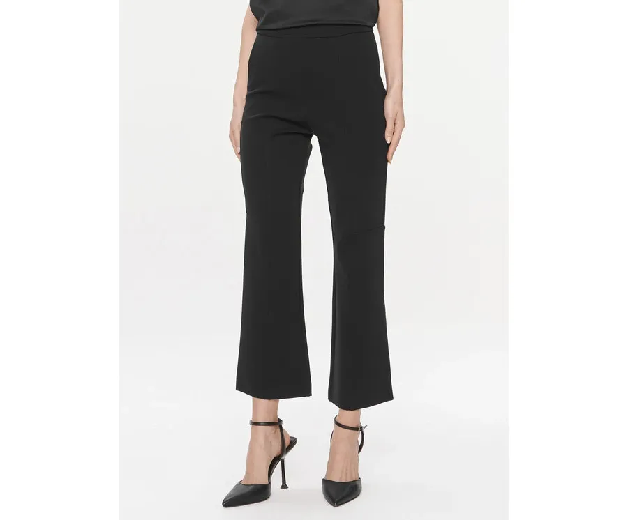 obrazek 1 Max Mara Leisure Spodnie materiałowe Glasgow 2416781017 Czarny Regular Fit