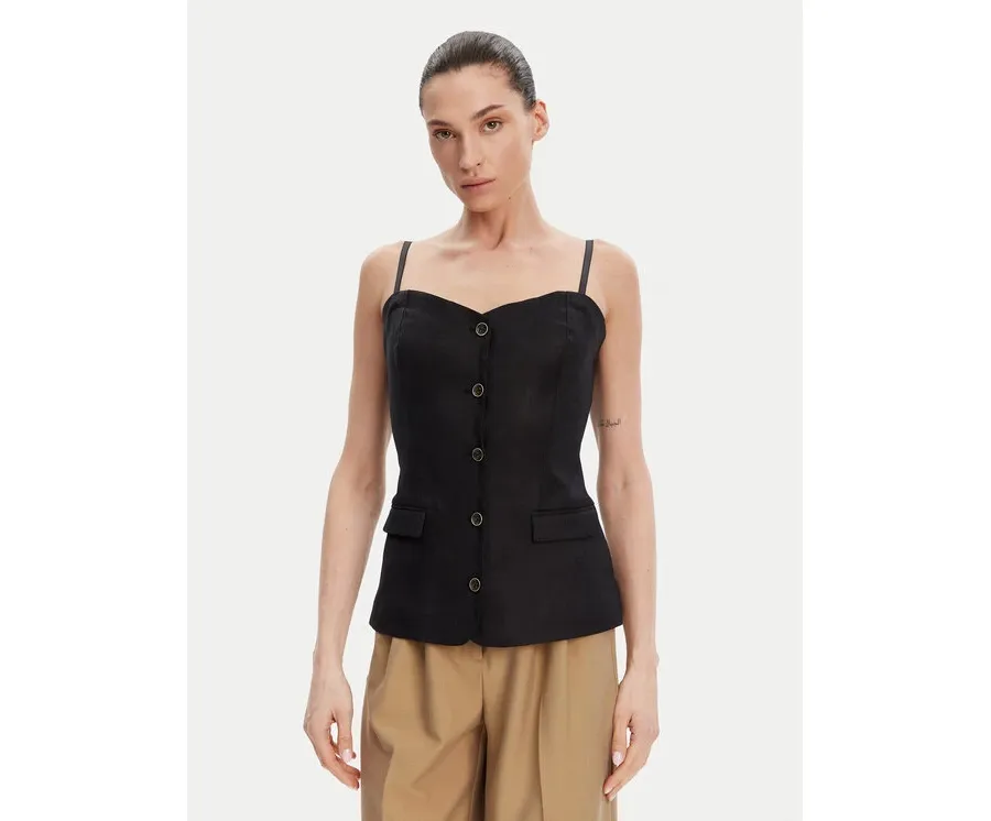 obrazek 1 Guess Top W5GH0L WH5L2 Czarny Regular Fit