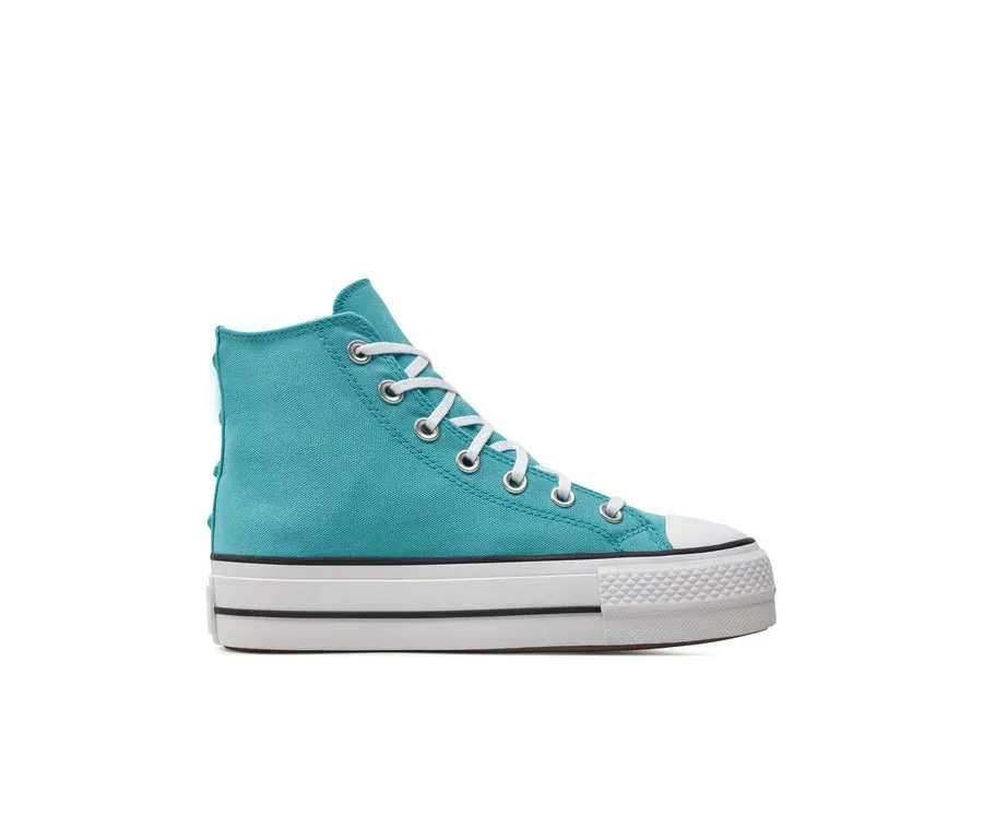 obrazek 1 Converse Trampki Chuck Taylor All Star Lift Platform Stars A06492C Turkusowy