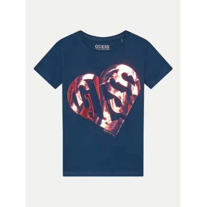 Zdjęcie Guess T-Shirt J4YI42 K6YW4 Granatowy Regular Fit