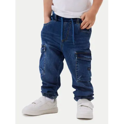 Zdjęcie NAME IT Jeansy 13224943 Granatowy Baggy Fit