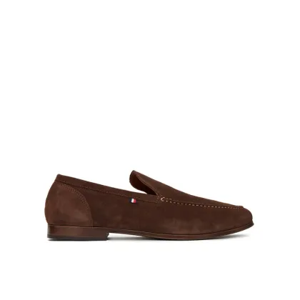 Zdjęcie Tommy Hilfiger Półbuty Hilfiger Flexible Suede Loafer FM0FM05496 Brązowy