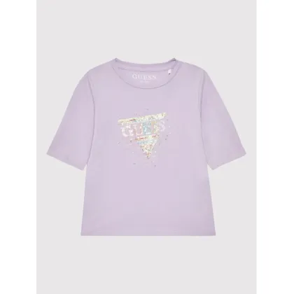 Zdjęcie Guess Bluzka K2YI17 KAPO0 Fioletowy Regular Fit