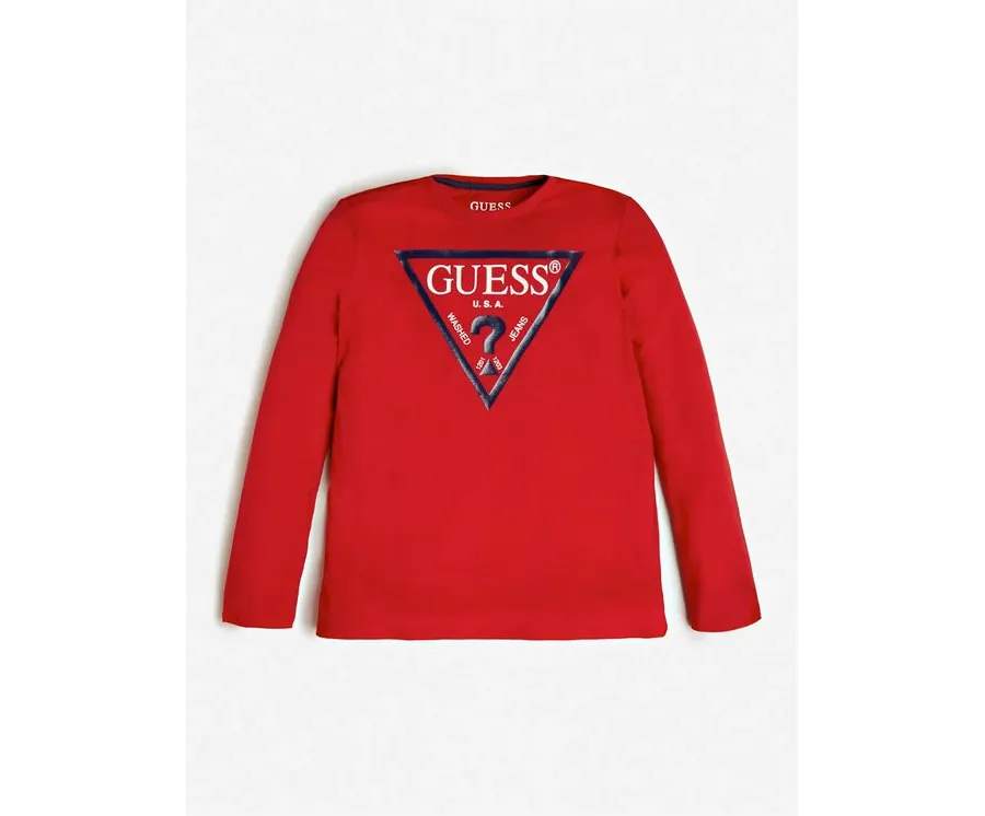 obrazek 1 Guess Bluzka L84I29 K8HM0 Czerwony Regular Fit