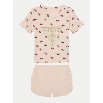Zdjęcie Guess Komplet dziecięcy A5GG03 K6YW4 Różowy Regular Fit