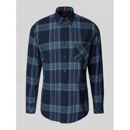 Zdjęcie Koszula casualowa o kroju regular fit z kołnierzykiem typu button down model ‘Rickert’