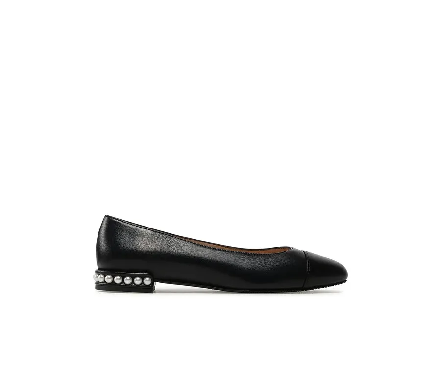 obrazek 1 Stuart Weitzman Baleriny Pearl Flat SB753 Czarny