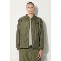 Zdjęcie NEIGHBORHOOD kurtka Windbreaker Jacket męska kolor zielony przejściowa oversize 241TSNH.JKM01