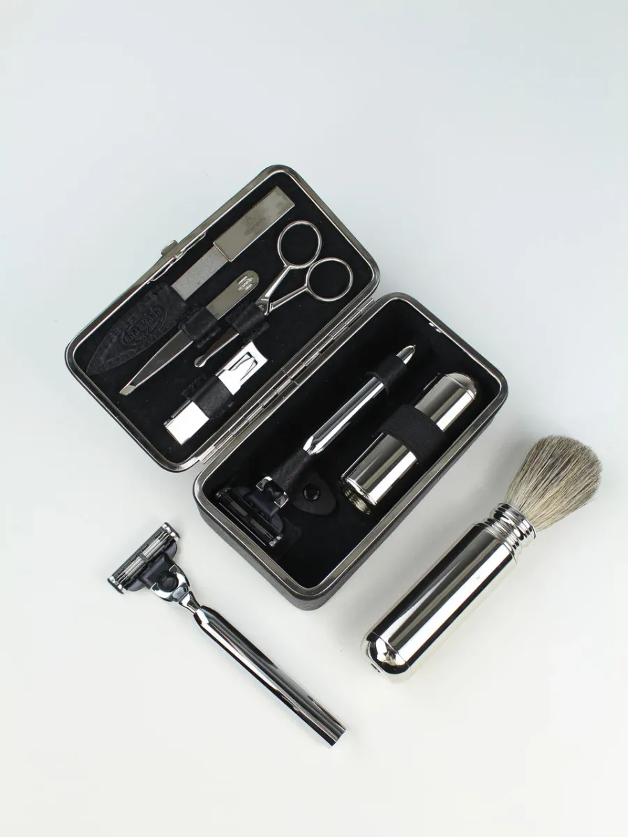 obrazek 2 Luksusowe etui z akcesoriami do manicure i golenia