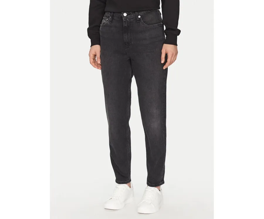obrazek 1 Calvin Klein Jeans Jeansy J20J224518 Czarny Mom Fit