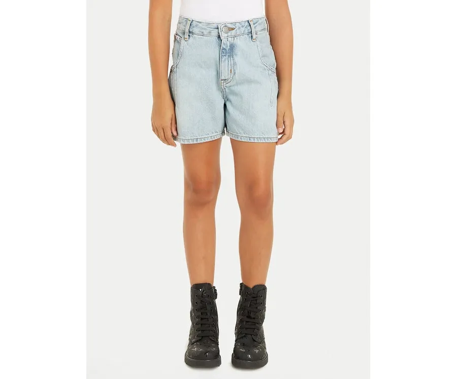 obrazek 1 Calvin Klein Jeans Szorty jeansowe IG0IG02369 Błękitny Regular Fit