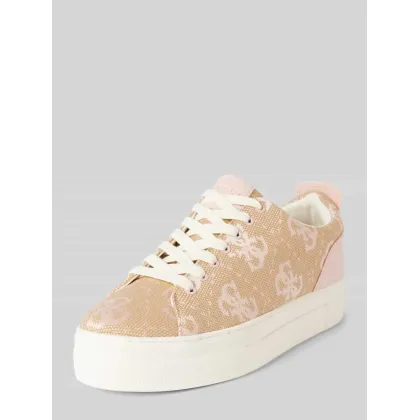Zdjęcie Sneakersy na platformie z nadrukiem z logo model ‘GIAA’