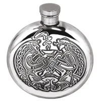 Picture An unusual gift flask with the option to personalize your message