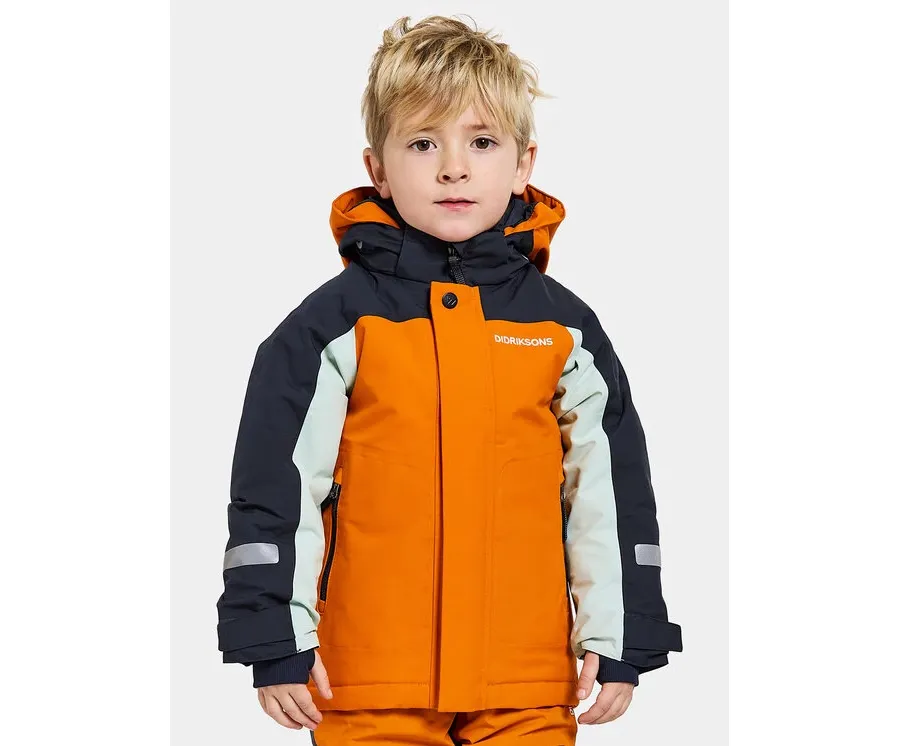 obrazek 1 Didriksons Kurtka zimowa Neptun 505472 Pomarańczowy Regular Fit
