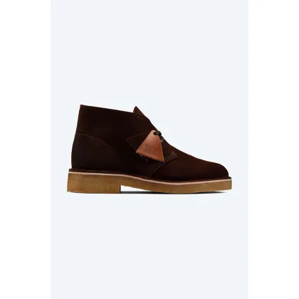 Zdjęcie Clarks Originals trzewiki Desert Boot kolor brązowy 26162405