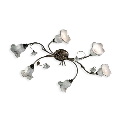 Zdjęcie Stylowa klasyczna lampa sufitowa-plafoniera Pisa z Włoch