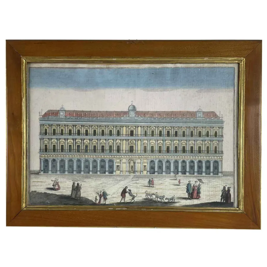 obrazek 3 Widoki architektoniczne Remondini Bassano około 1770 r