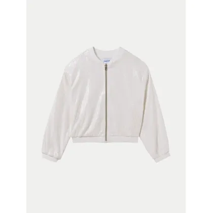 Zdjęcie Mayoral Kurtka bomber 6403 Écru Regular Fit