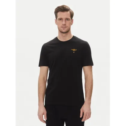 Zdjęcie Aeronautica Militare T-Shirt 251TS1580J372 Czarny Regular Fit