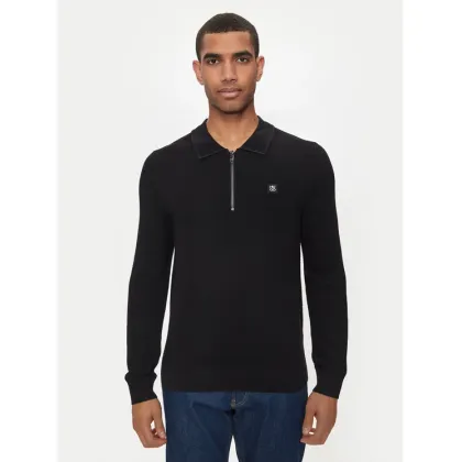 Zdjęcie Hugo Sweter Sastoon 50516640 Czarny Slim Fit HUGO