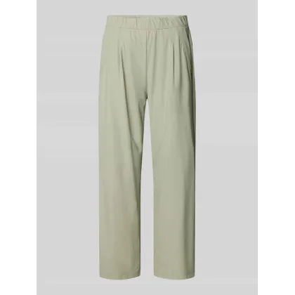 Zdjęcie Spodnie materiałowe o luźnym kroju z elastycznym pasem model ‘Mirela’