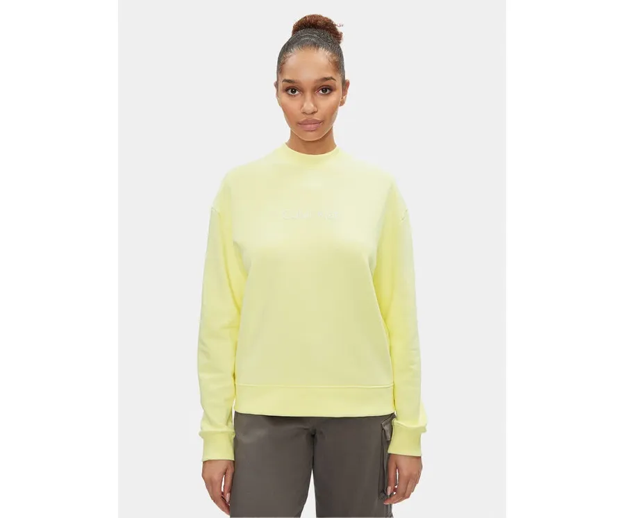 obrazek 1 Calvin Klein Bluza Hero Logo K20K205450 Żółty Regular Fit