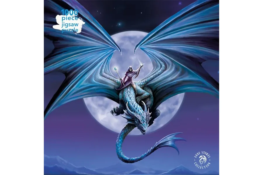 obrazek 1 Puzzle dla dorosłych Anne Stokes: Moonstone - Flame Tree Publishing