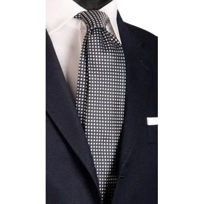 Zdjęcie Oryginalny włoski krawat z jedwabiu na prezent