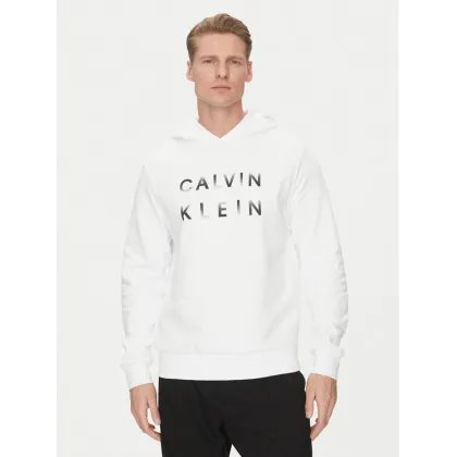 Zdjęcie Calvin Klein Bluza Enlarged Logo K10K114261 Biały Regular Fit