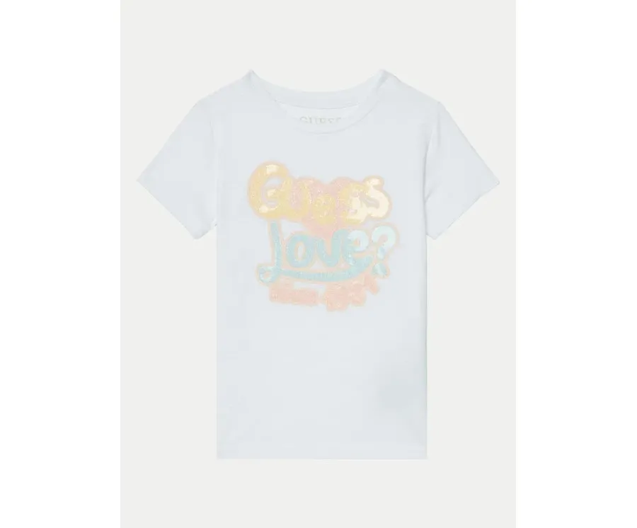 obrazek 1 Guess T-Shirt K5RI06 K6YW4 Biały Regular Fit