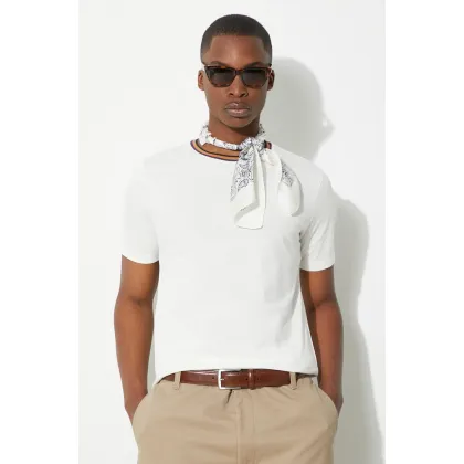 Zdjęcie Paul Smith t-shirt bawełniany męski kolor beżowy gładki M1R-697PS-H00084