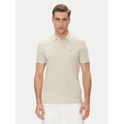 Zdjęcie Tommy Hilfiger Polo MW0MW33140 Beżowy Regular Fit