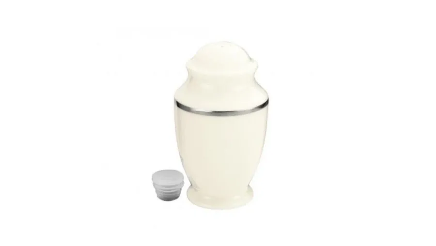obrazek 1 Stylowa kremowa solniczka wykonana z porcelany z Niemiec – Tettau