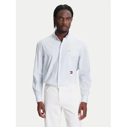 Zdjęcie Tommy Hilfiger Koszula F1 Movie Bengal MW0MW41382 Błękitny Regular Fit