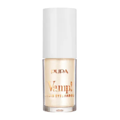 Zdjęcie Pupa Shine Bright Vamp! Cień do powiek w płynie 015 Sunrise Gold Sunrise Gold 4 ml