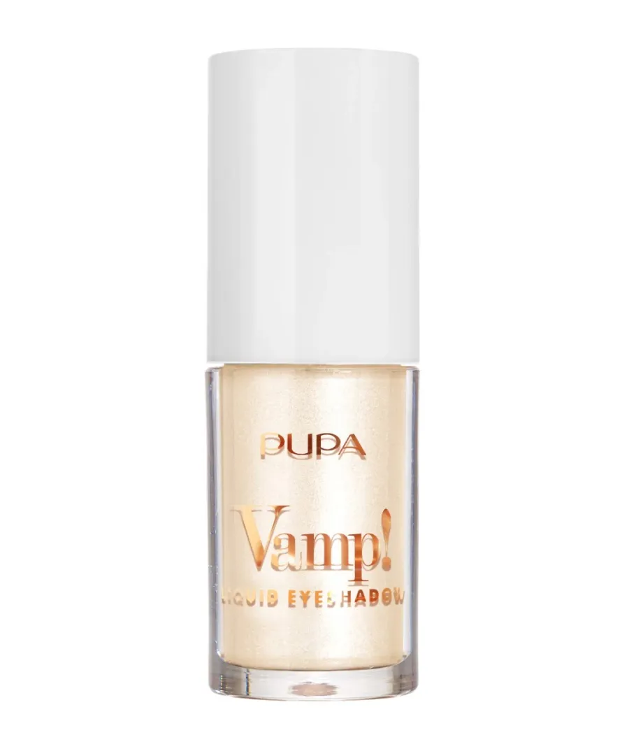 obrazek 1 Pupa Shine Bright Vamp! Cień do powiek w płynie 015 Sunrise Gold Sunrise Gold 4 ml