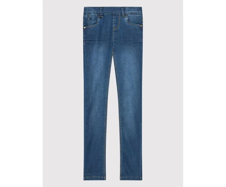 obrazek 1 NAME IT Legginsy 13165980 Niebieski Skinny Fit