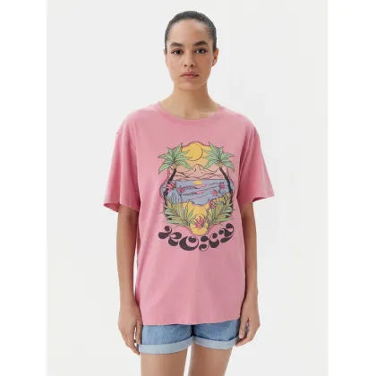 Zdjęcie Roxy T-Shirt ERJZT05905 Różowy Oversize