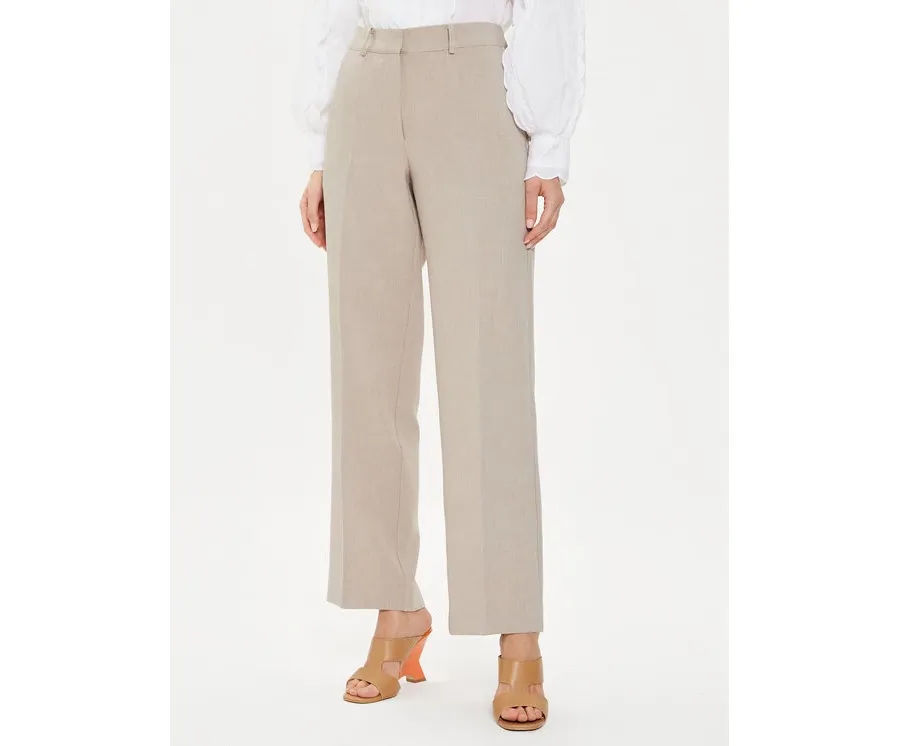 obrazek 1 Karen by Simonsen Spodnie materiałowe Nina 10104823 Szary Straight Fit