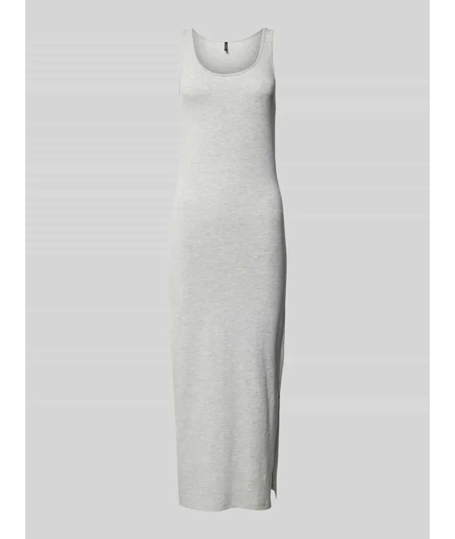 obrazek 1 Długa sukienka w jednolitym kolorze model ‘MAXI MY SOFT’