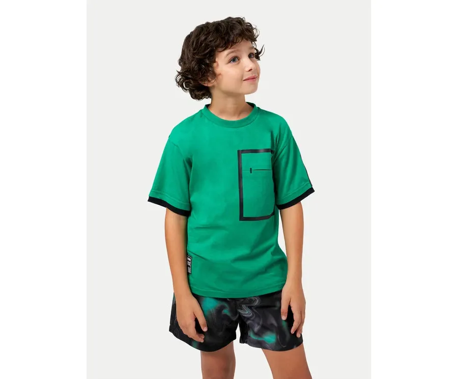 obrazek 1 Mayoral T-Shirt 6046 Zielony Regular Fit