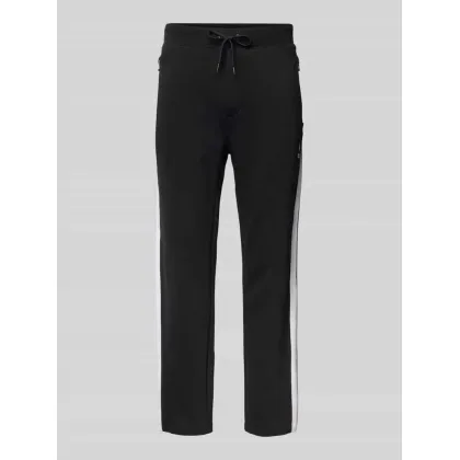 Zdjęcie Spodnie dresowe o kroju regular fit z kieszeniami zapinanymi na zamek błyskawiczny