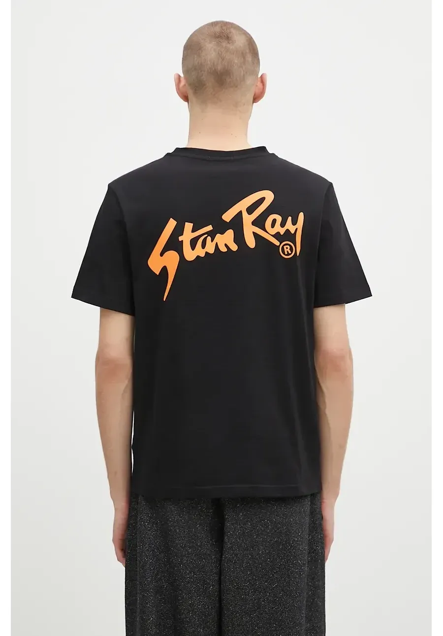 obrazek 1 Stan Ray t-shirt bawełniany męski kolor czarny z nadrukiem AW2400118